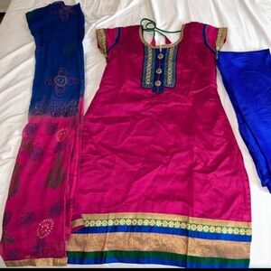 Indian style 3 pcs suit